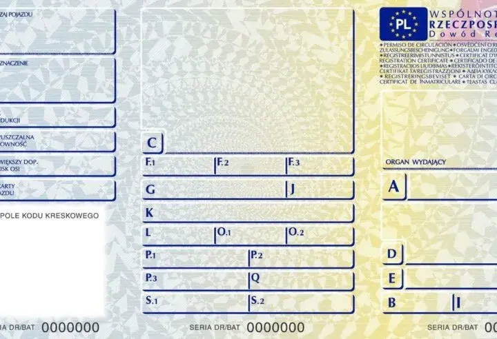 Gdzie jest nr silnika w dowodzie rejestracyjnym? Sprawdź, co musisz wiedzieć