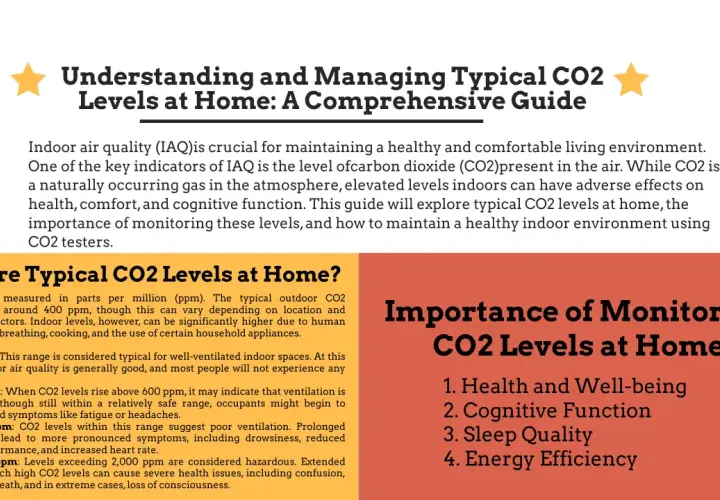 Guía sobre niveles de dióxido de carbono (CO2) en casa. Explica qué es el dióxido de carbono y su impacto en la salud y el bienestar.