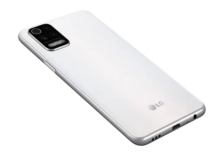 Biały LG K52 z aparatem 48MP AI. Sprawdź pełne lg k52 dane techniczne.