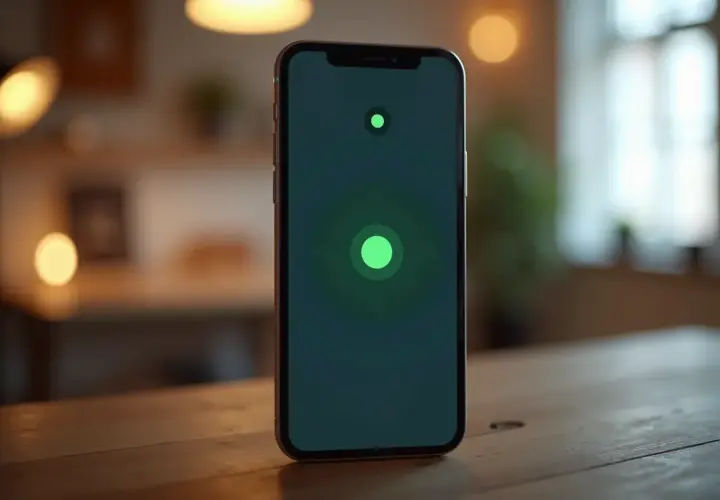 Telefon z zieloną kropką na ekranie. Co oznacza zielona kropka w telefonie? To wskaźnik aktywności mikrofonu lub kamery.