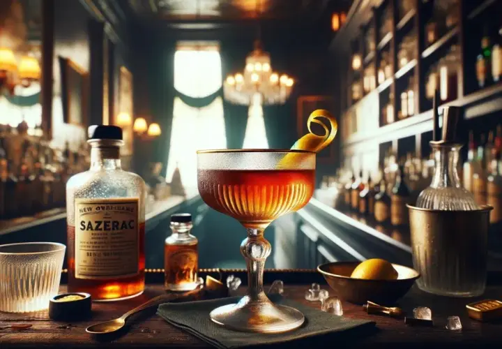 Sazerac drink – odkryj tajemnice klasycznego koktajlu z Nowego Orleanu