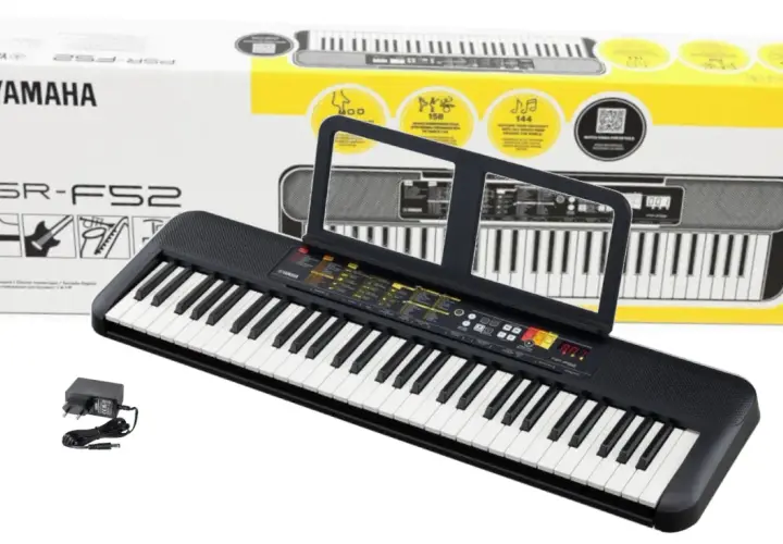 Yamaha keyboard dla dzieci PSR-FS2, idealny do nauki gry. Zasilacz w zestawie.