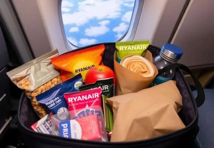 Czy można przewozić jedzenie w bagażu podręcznym Ryanair? Oto zasady