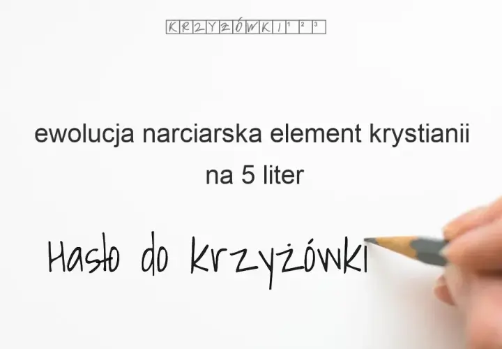 Masz "ewolucja narciarska" w krzyżówce? Znamy odpowiedź!