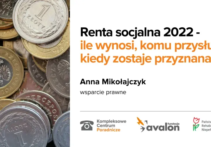Ile wynosi renta socjalna? Sprawdź, ile możesz otrzymać miesięcznie