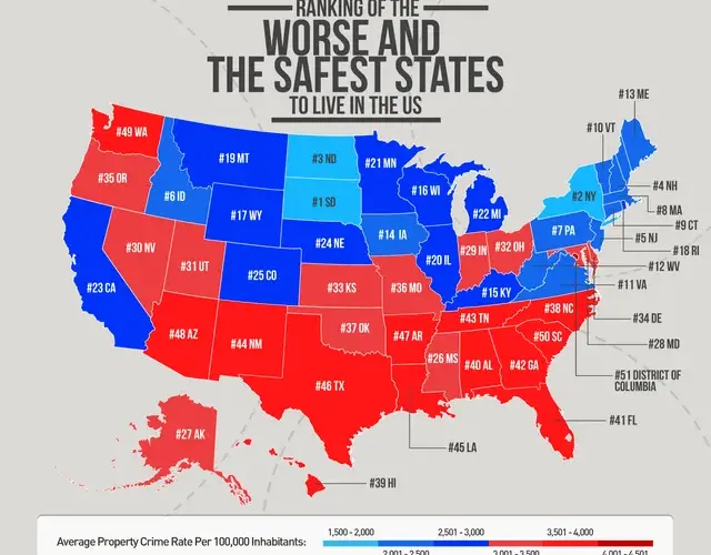 Czy w USA jest bezpiecznie? Odkryj najbezpieczniejsze miejsca i zagrożenia