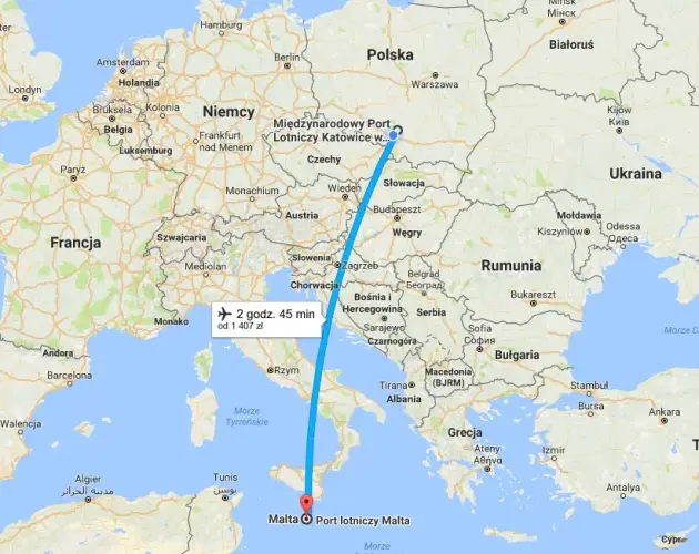 Malta ile się leci? Sprawdź, jak długo trwa lot z Polski