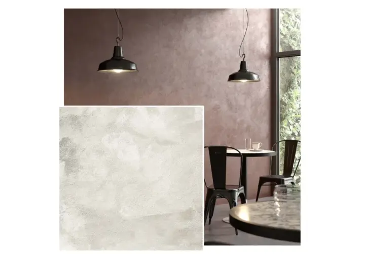 Pittura sabbia con texture materica, che evoca un'atmosfera calda e naturale, perfetta per interni moderni.