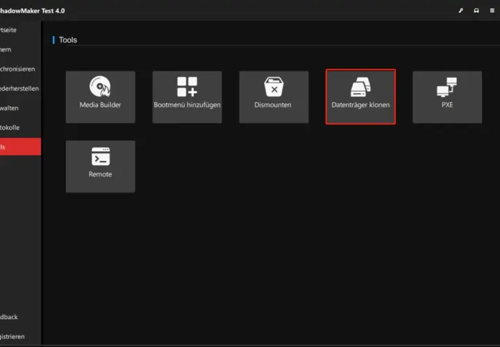 Werkzeuge: Datenträger klonen für ein schnelles dell migrate.