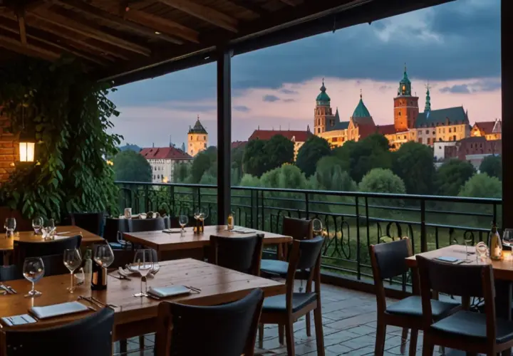 Restauracje na dachu w Krakowie – przegląd miejsc z widokiem na miasto
