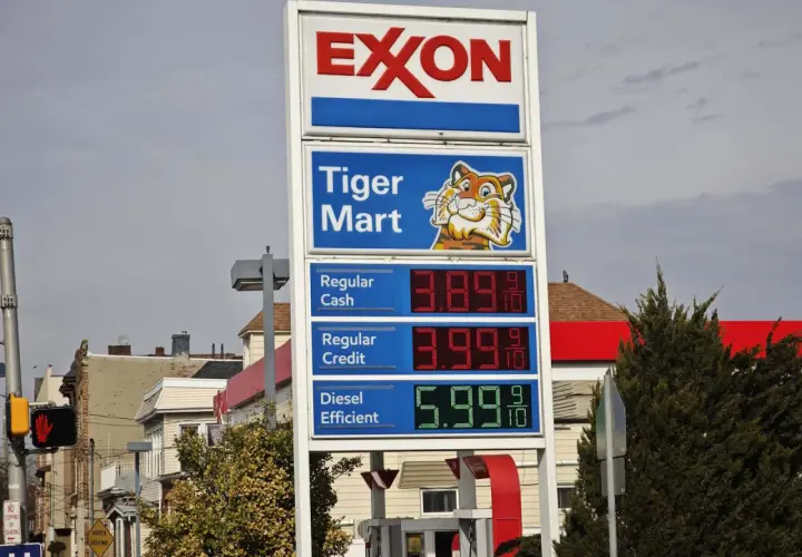 Cena litra diesla w USA na stacji Exxon to 5.99$.