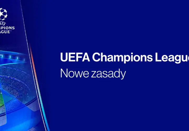 UEFA Champions League: nowe zasady rozgrywek. Stadion w blasku jupiterów, piłka na murawie.