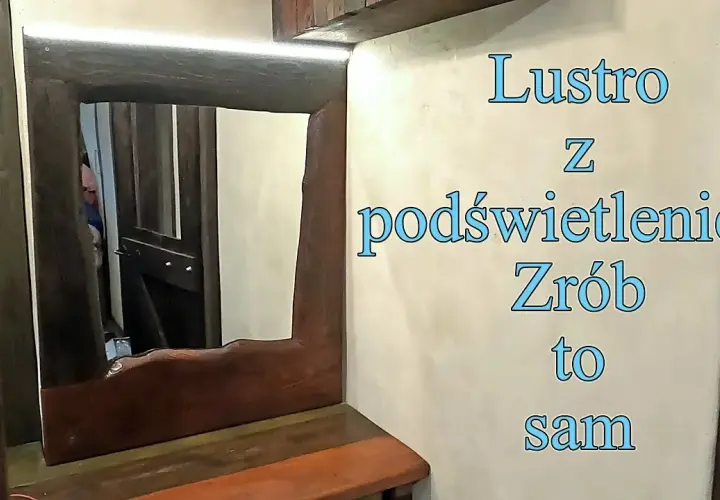 Lustro LED DIY: Stwórz własne podświetlane lustro krok po kroku!