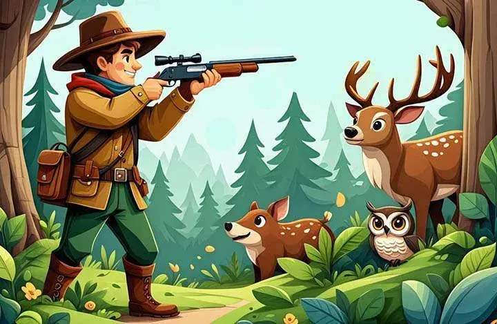 Klasyczny kawał o myśliwych: niedźwiedź, warianty i jak bawić!