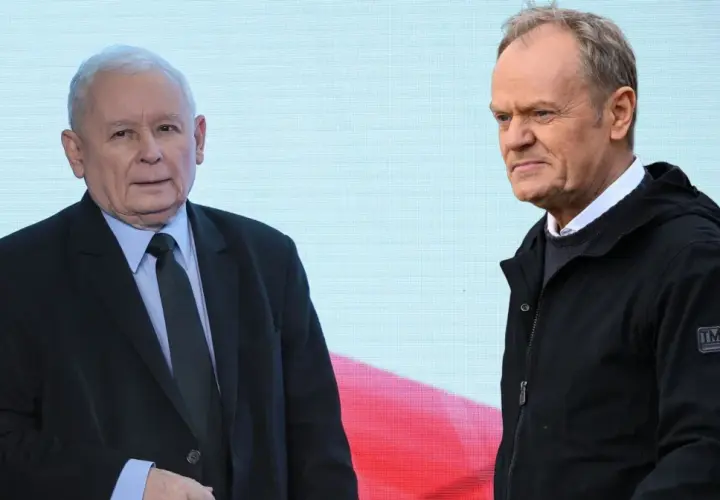 Jarosław Kaczyński i Donald Tusk – dwaj politycy, którzy decydują, kto ma szanse wygrać wybory.