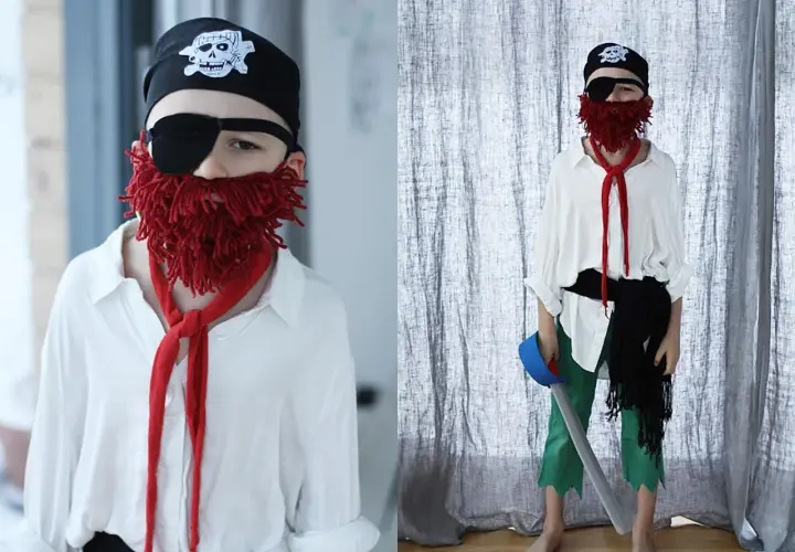 Jak zrobić strój pirata dla dziecka? Proste DIY krok po kroku!