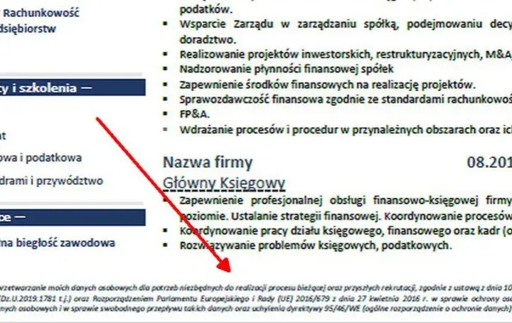 Klauzula RODO w CV: Jak zakończyć CV, by dostać pracę?