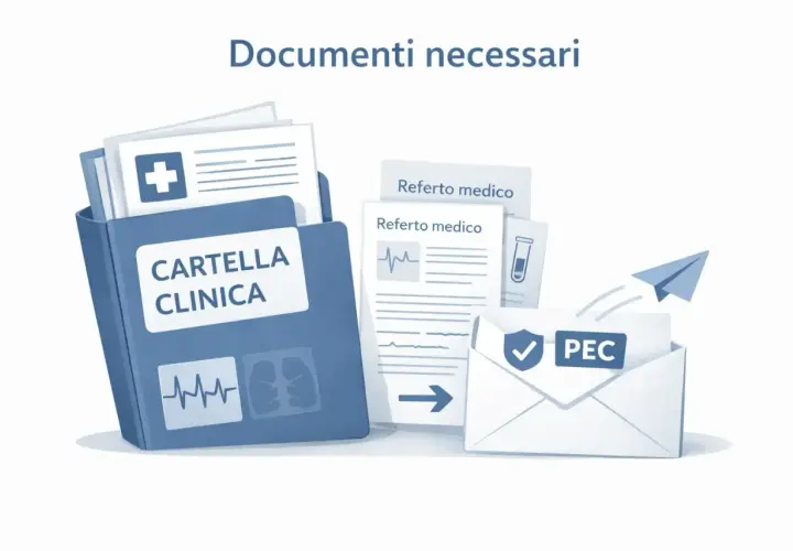 Cartella clinica, referti medici e PEC: la gestione documentale è fondamentale per la responsabilità medica.