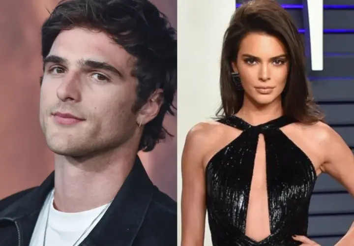 Jacob Elordi i Kendall Jenner, para, na zdjęciu.