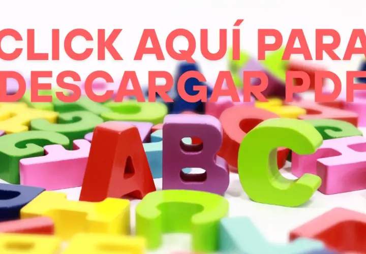 Abecedario para niños para imprimir. Letras de madera de colores A, B, C y más, listas para descargar.