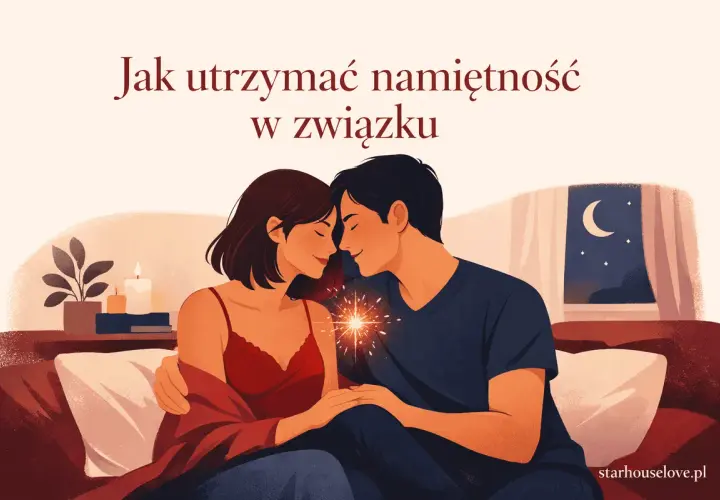 Para trzymająca się za ręce, z iskrą między nimi, symbolizuje, co to znaczy być romantycznym i jak utrzymać namiętność w związku.