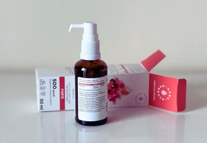 Aura Herbals Witamina D3 w kroplach, 50 ml. Suplement diety z pompką, wspierający odporność.