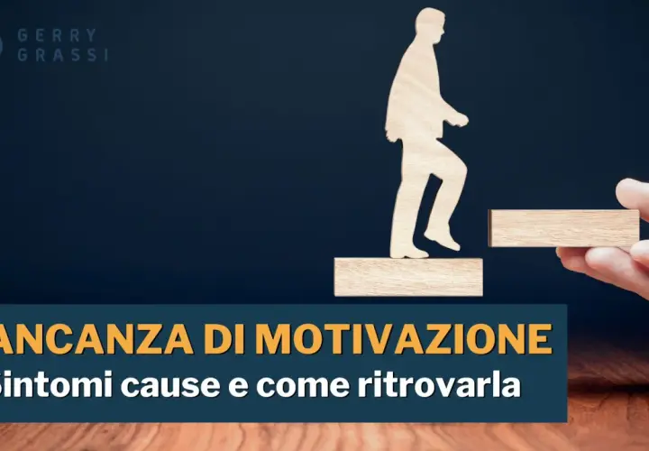 Silhouette di persona sale gradini, aiutata da una mano. Il tema è la mancanza di motivazione e come ritrovarla.