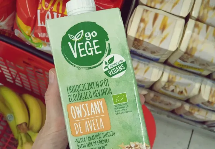 Napój owsiany Go Vege - zdrowa alternatywa dla mleka krowiego