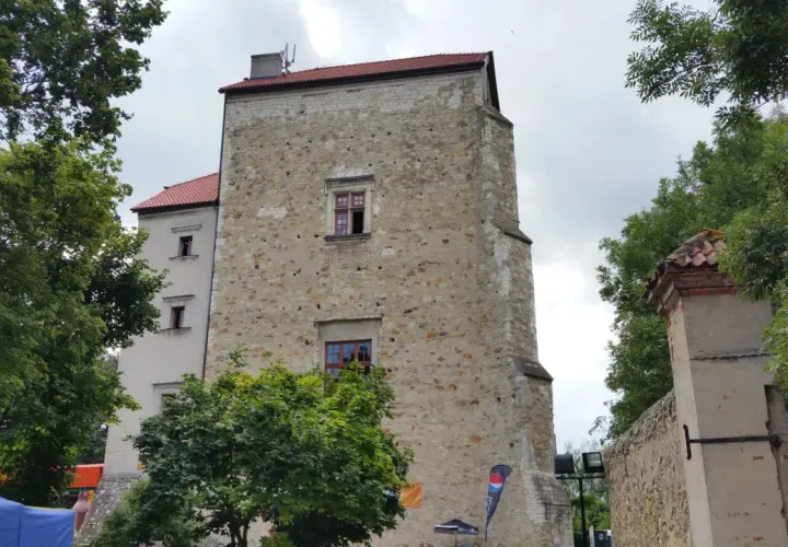 Zamek w Janowcu, idealny punkt na trasie jak dojechać z Puław do Kazimierza Dolnego.