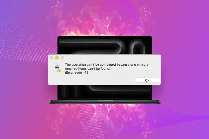 Laptop z błędem "upc brak internetu" - operacja nie może zostać ukończona, brak wymaganych elementów.