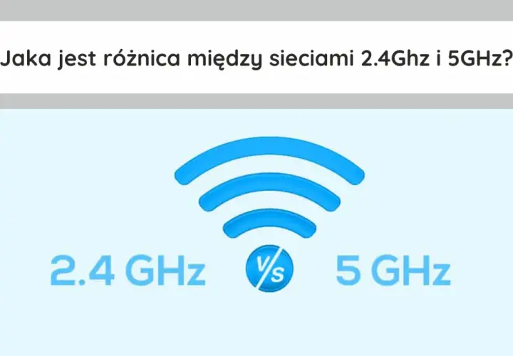 Porównanie sieci Wi-Fi: 2.4 GHz vs 5 GHz. Dowiedz się, co to jest GHz i jakie są różnice.