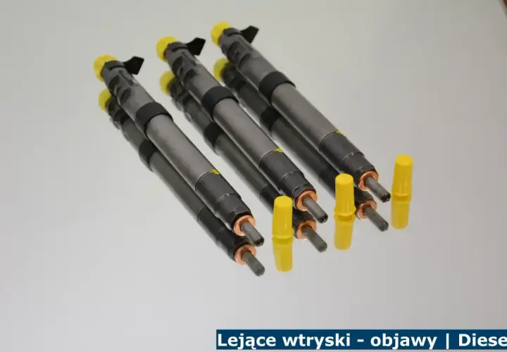 Zestaw wtryskiwaczy do silnika 1.5 dci. Poznaj objawy lejących wtrysków w dieslu.