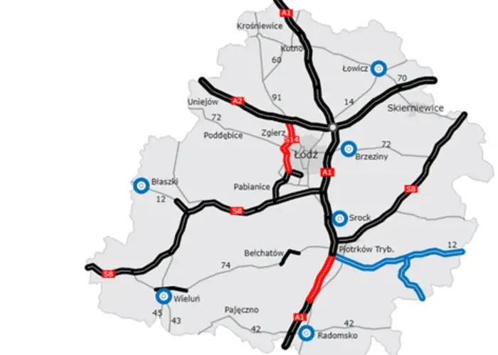 Mapa autostrad w Polsce | Najnowsza i dokładna mapa autostrad 2023