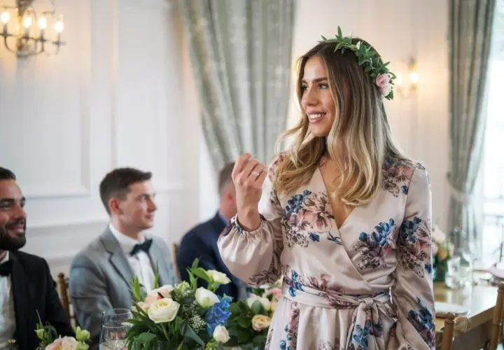 Sukienka w kwiaty na wesele: czy wypada? Poradnik krok po kroku