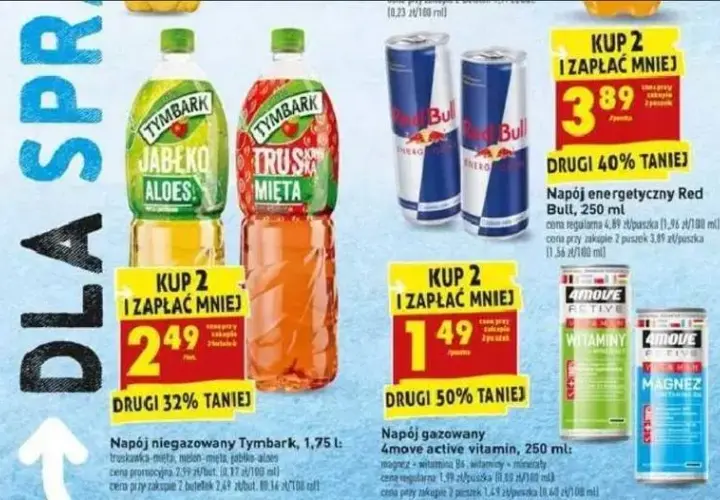 Napoje w Biedronce: Sprawdź najlepsze marki i aktualne promocje