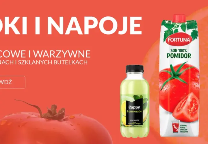 Hurtownia napoi online - najlepsze oferty na zakupy hurtowe w sieci