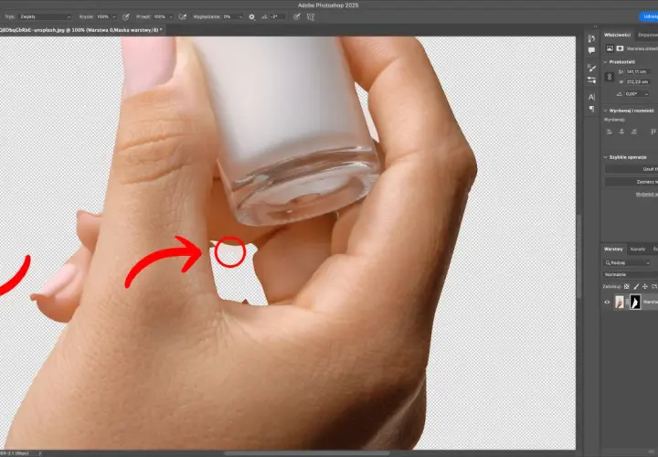 Usuwanie tła w Photoshopie: Od AI do precyzji. Poradnik.