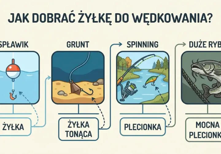 Żyłka czy plecionka na spławik? Poznaj werdykt eksperta!