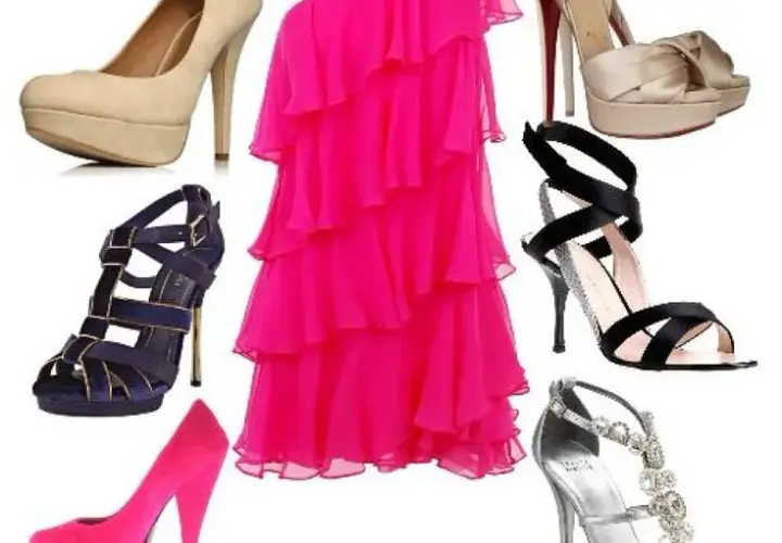 Zapatos para tu vestido fucsia: ¡Acierta siempre y deslumbra!