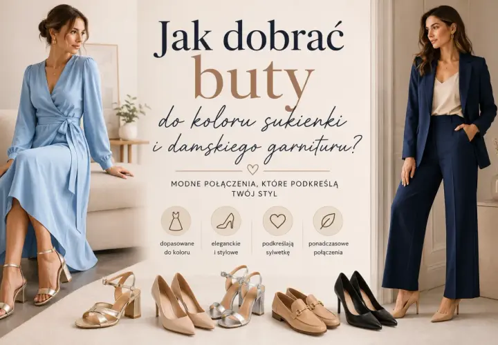 Jakie buty do garnituru damskiego? Złote sandałki, beżowe szpilki, mokasyny i czarne czółenka – inspiracje na modne połączenia.
