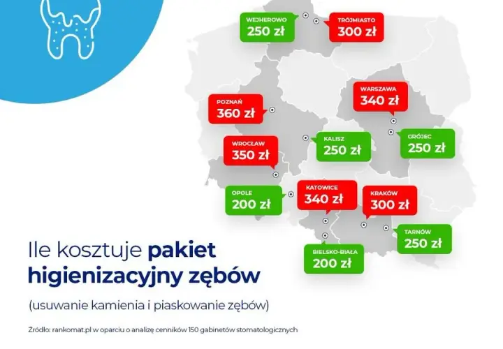Koszt plomby w zębie: Ile zapłacisz prywatnie, a ile na NFZ?