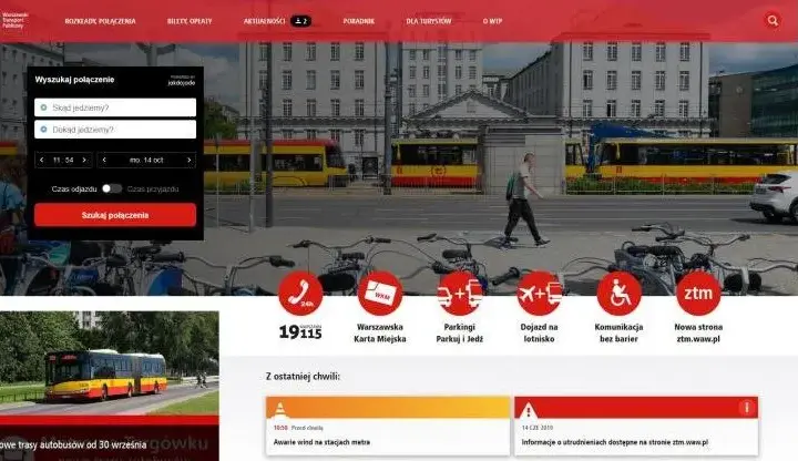 Planujesz podróż ZTM? Sprawdź rozkład jazdy i bilety w Warszawie!