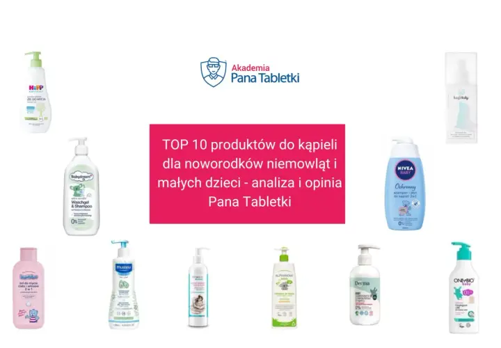 Płyn do kąpieli dla noworodka mamaginekolog i inne produkty z rankingu TOP 10 do kąpieli dla dzieci.