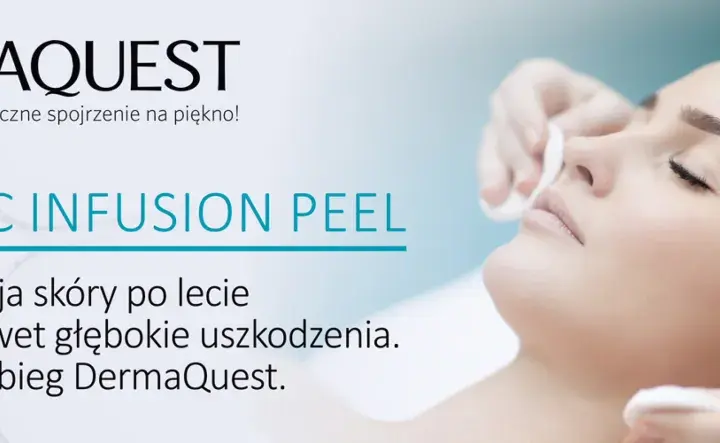 Zabieg DermaQuest z retinolem dla silnej regeneracji skóry. Pomaga w kontroli lipidów i walce z uszkodzeniami.