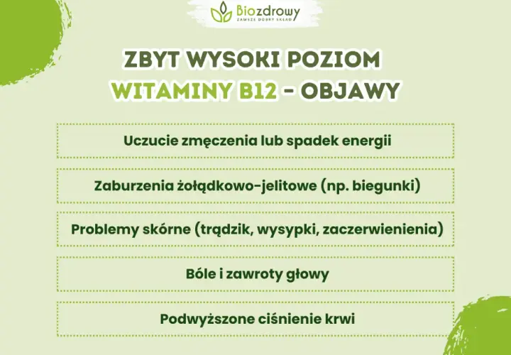 Skutki uboczne nadmiaru witaminy B12 – objawy i zagrożenia dla zdrowia
