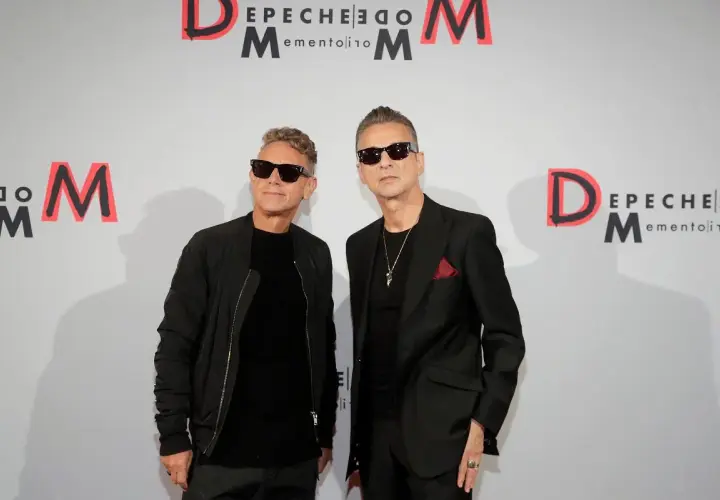 Dave Gahan i Martin Gore z Depeche Mode, gotowi na koncert w Polsce.