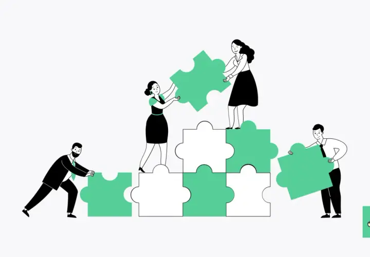 Teamwork builds engagement. Learn how to increase employee engagement survey participation by piecing together feedback.