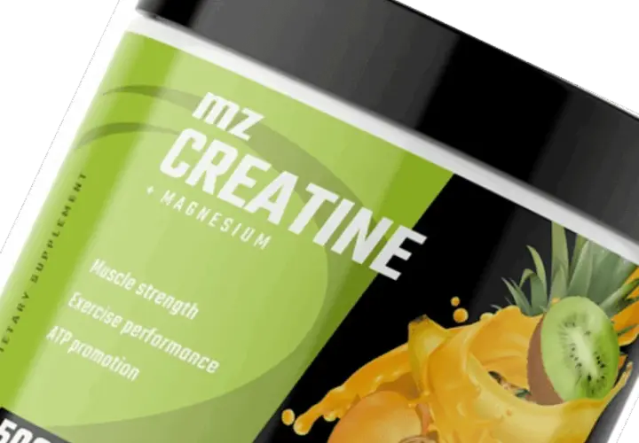 MZ Creatine + Magnesium. Dowiedz się, kreatyna co to jest i jak wspiera siłę mięśni, wydajność ćwiczeń i produkcję ATP.