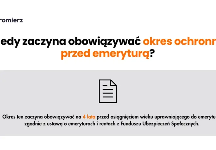 Jak długo trwa okres ochronny przed emeryturą i kto go ma?