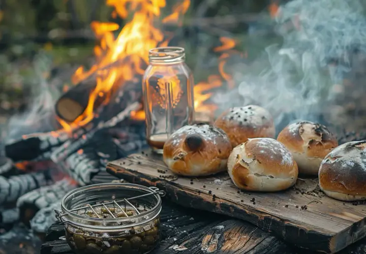 Podpłomyki z ogniska - przepis na pieczywo prosto z natury